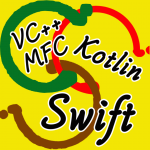 KotlinとSwiftとVC++（MFC)のアナログ時計で同じのPNG画像を組込む：MFCでの覚えメモ-3　ー　PlgBlt（）その1