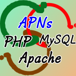 Apache + PHP + MySQL  ≒　リモート通知機能（APNs)